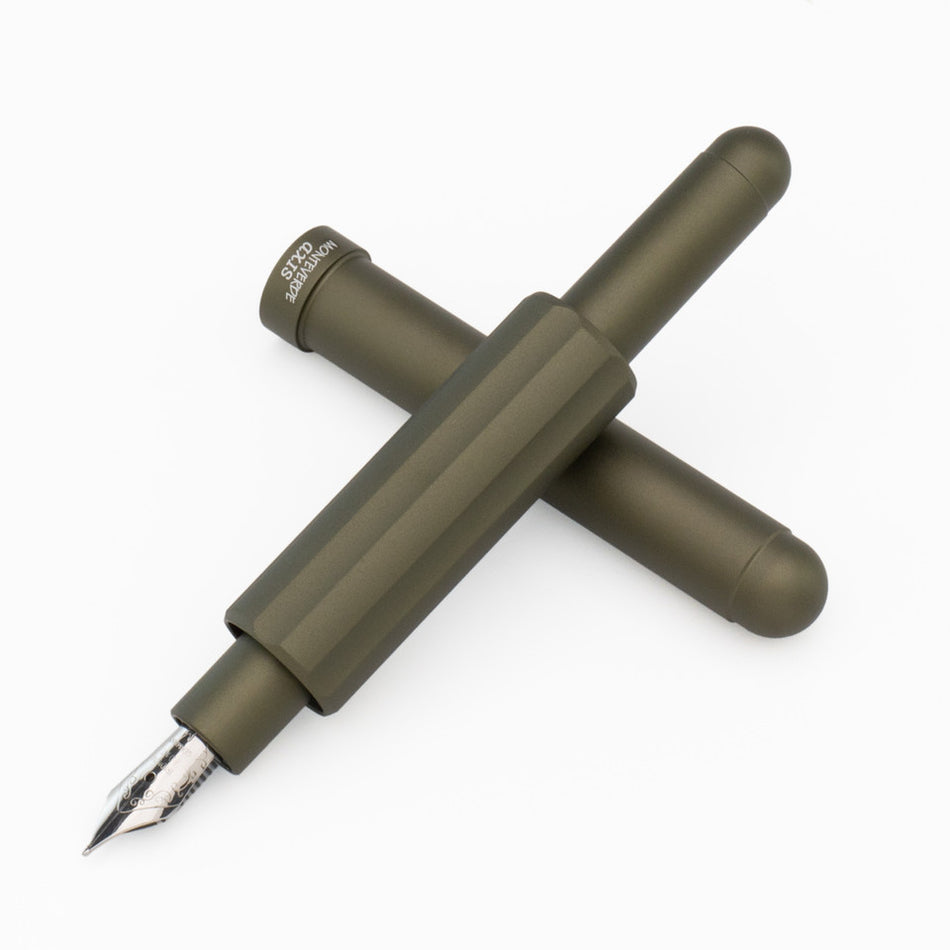 Monteverde Axis Fountain Pen Matte Olive