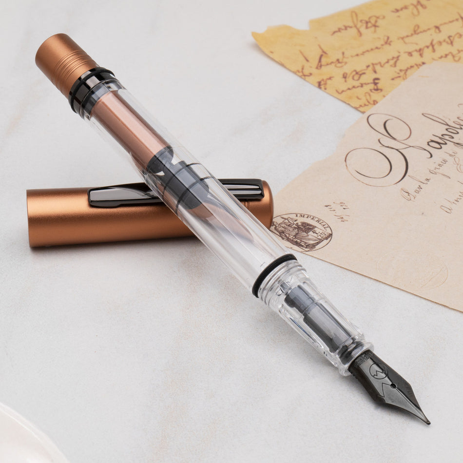 Monteverde MP1 Fountain Pen Mocha Mousse - Omniflex