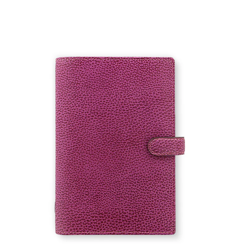 Filofax Finsbury Personal Leather Organizer - Raspberry