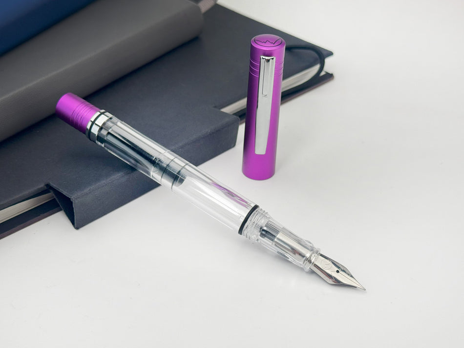 Monteverde MP1 Fountain Pen Purple Frost - Omniflex