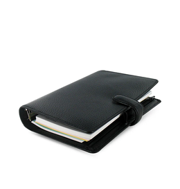 Filofax Finsbury Personal Leather Organizer - Black