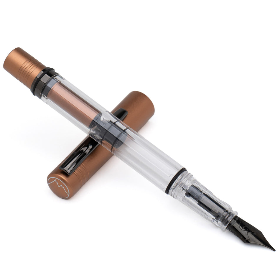 Monteverde MP1 Fountain Pen Mocha Mousse - Omniflex