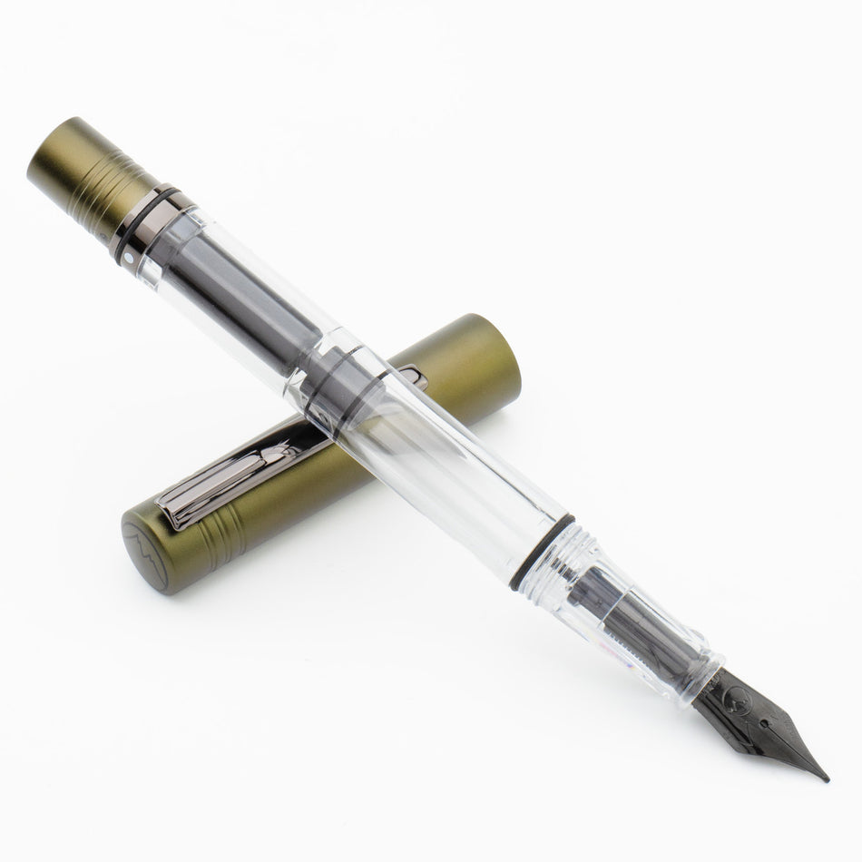 Monteverde MP1 Fountain Pen Olive Green - Omniflex