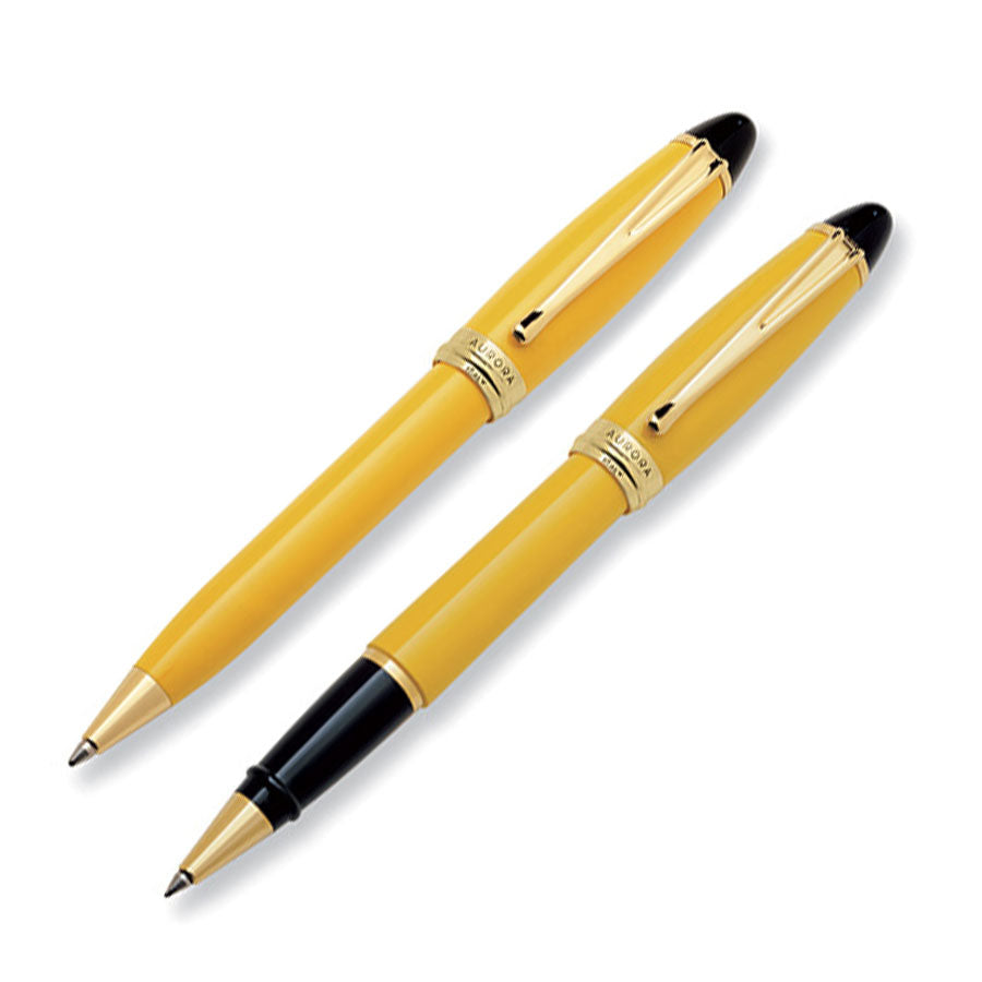 Aurora Ipsilon Pen Set - Yellow