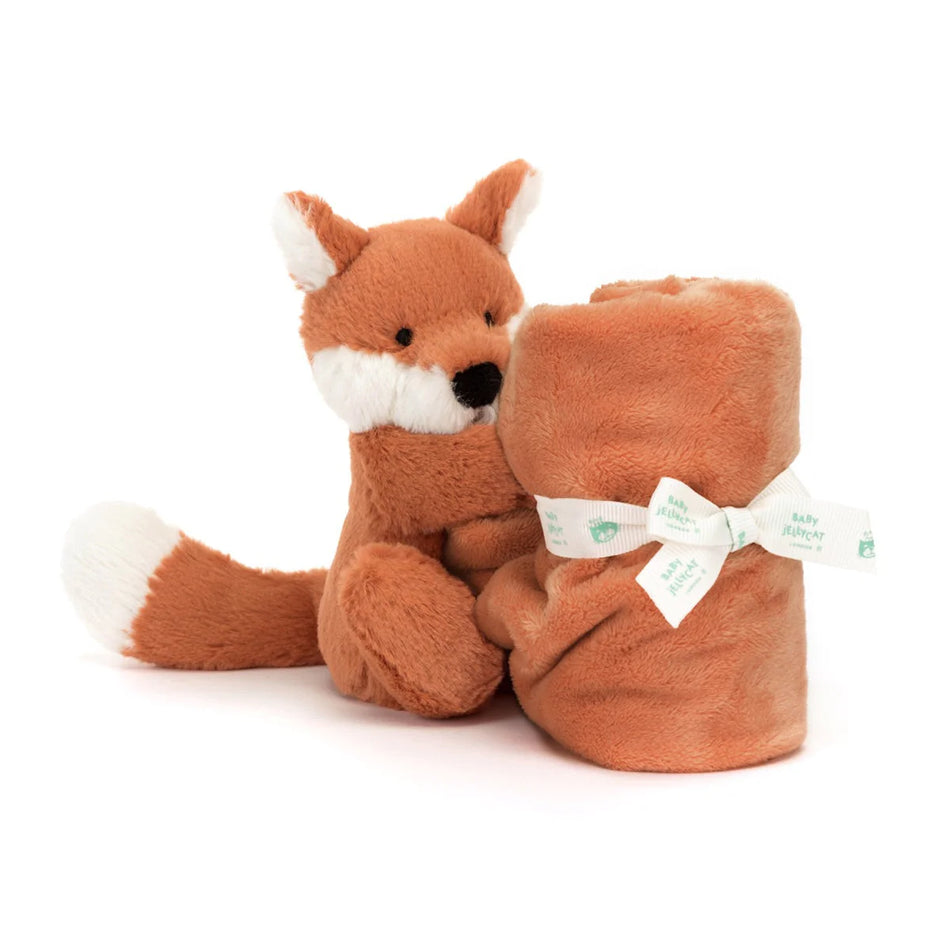 Jellycat Bashful Fox Cub Baby Soother Plush