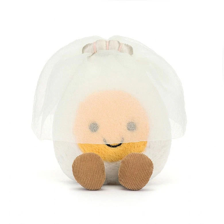 Jellycat Amuseables Boiled Egg Bride Plush Toy