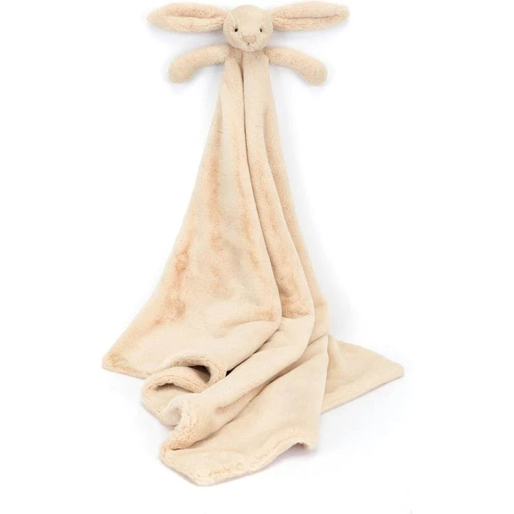 Jellycat Bashful Luxe Bunny Plush Baby Blankie - Beige