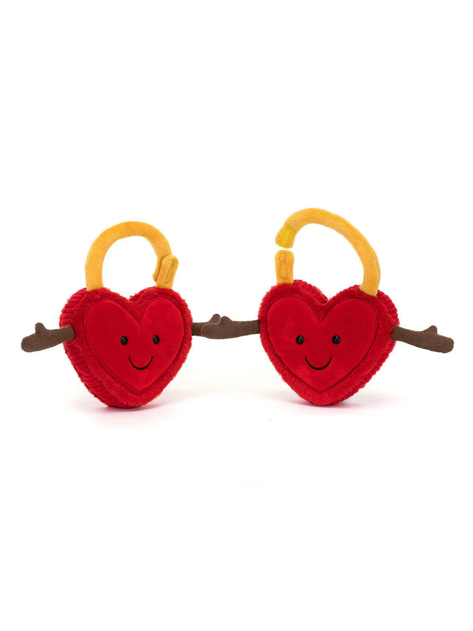 Jellycat Amuseables Val & Tina Love Locks Plush Toy