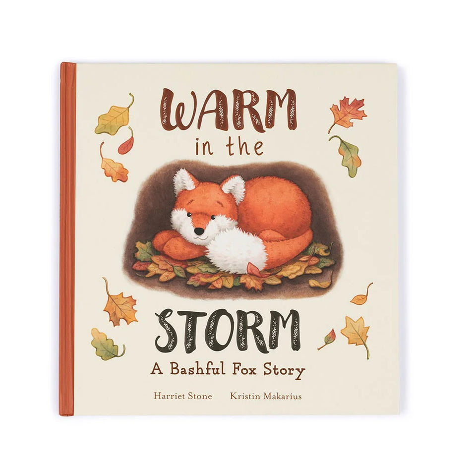 Jellycat Warm in the Storm Bashful Fox Children's Book