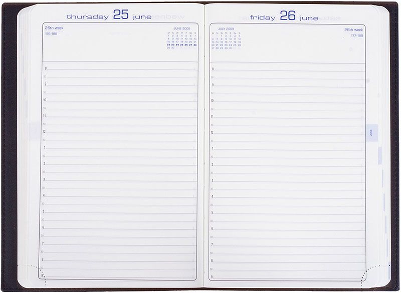 Exacompta 2026 Journal 21 Club Black