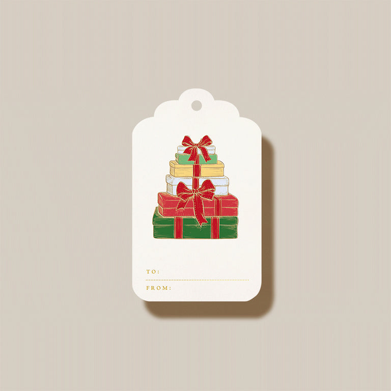 Crane Wrapped Gifts Gift Tag