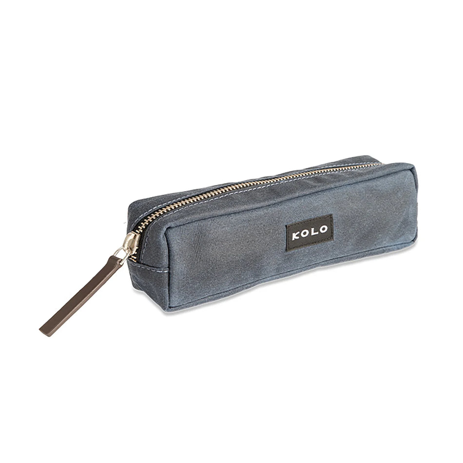 Kolo Parker Long Pouch - Navy Wax