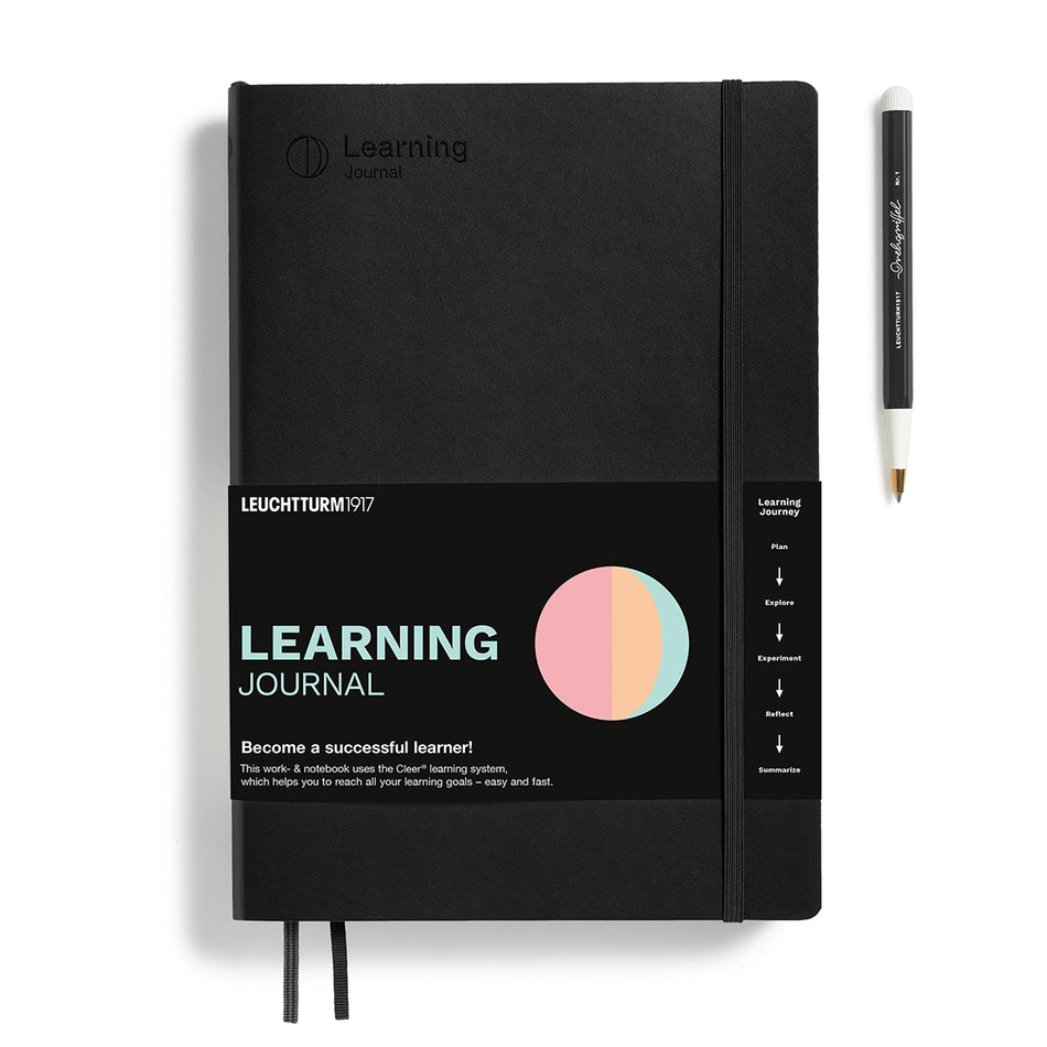 LEUCHTTURM1917 Learning Journal Composition (B5), Flexcover, Black