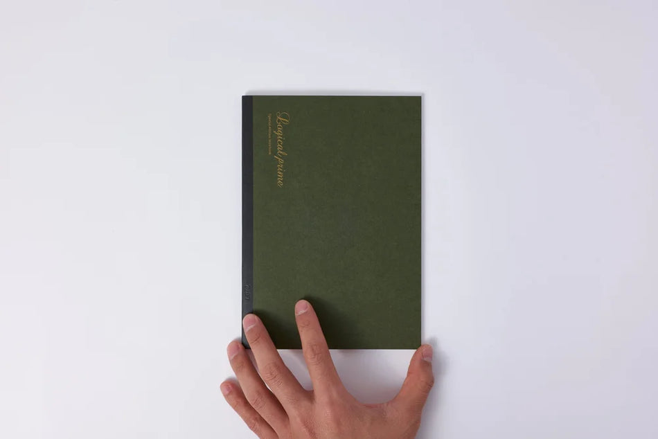 Nakabayashi Logical Prime Notebook - A5 Ruled (Green)