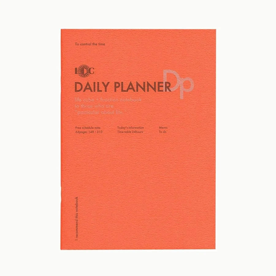 Luddite Function Notebook A5 - Daily Planner