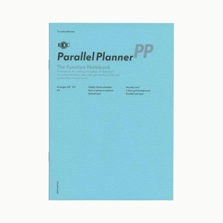 Luddite Function Notebook A5 - Parallel Planner