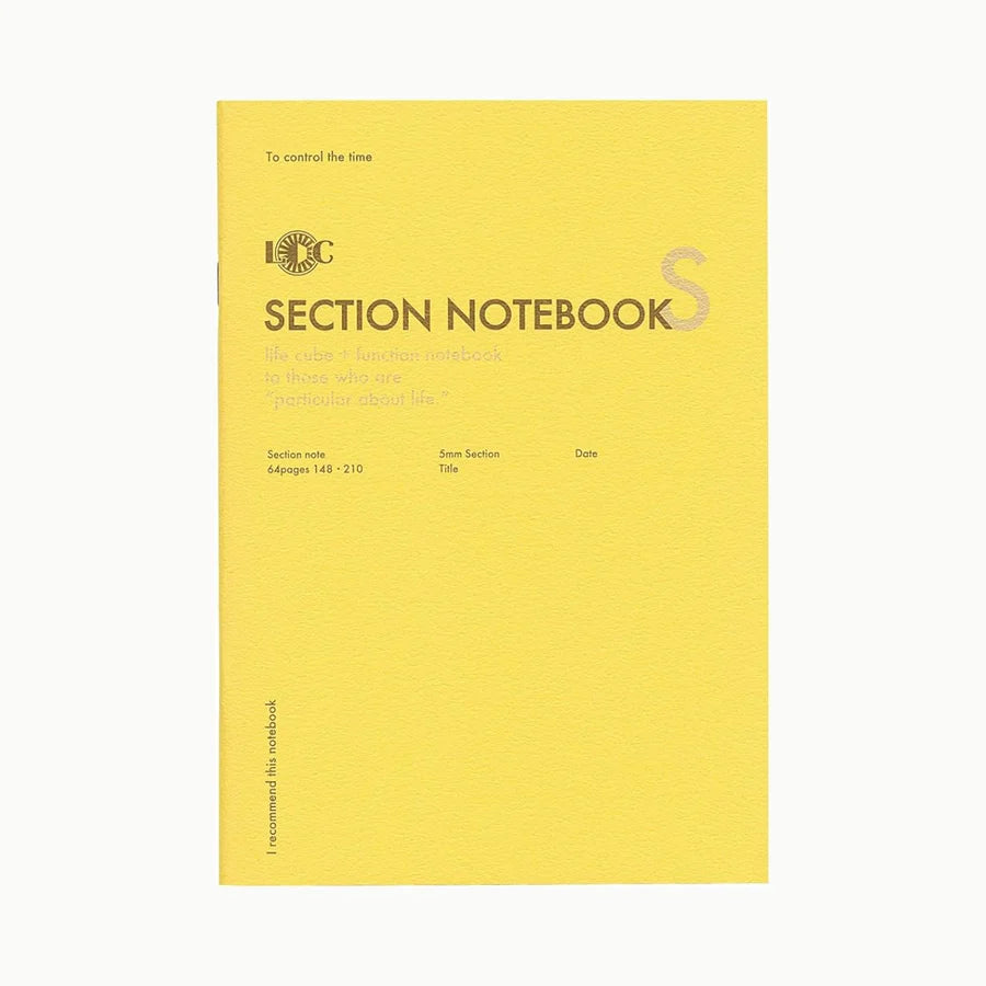Luddite Function Notebook A5 - Section Notebook (Grid)