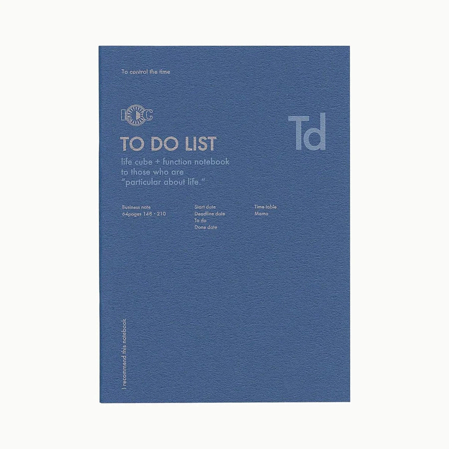 Luddite Function Notebook A5 - To Do List