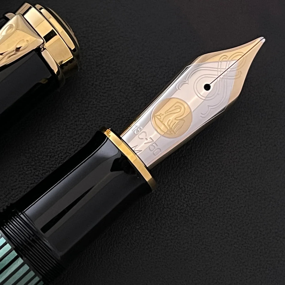 Pelikan M1000 Souverän Black/green Fountain Pen