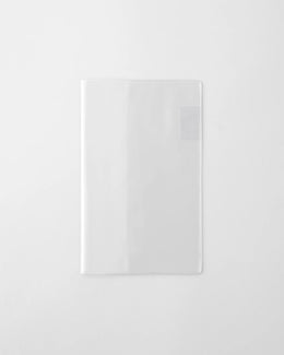 MD Notebook Cover B6 Slim - Clear Plastic