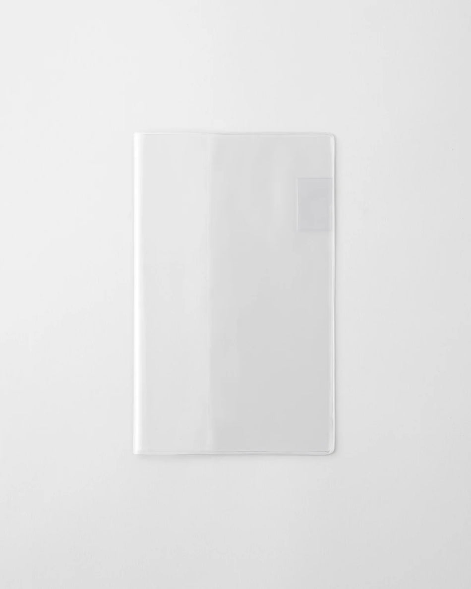 MD Notebook Cover B6 Slim - Clear Plastic