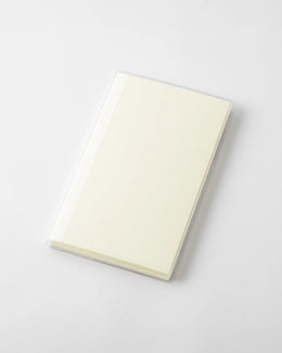 MD Notebook Cover B6 Slim - Clear Plastic