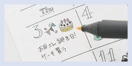 Shachihata Allemore Nototo 10 Mini Stamp Set - Number