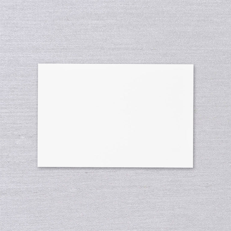 Crane Pearl White Correspondence Cards
