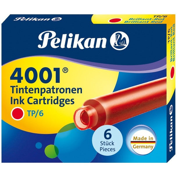 Pelikan Cartridges Red TP6