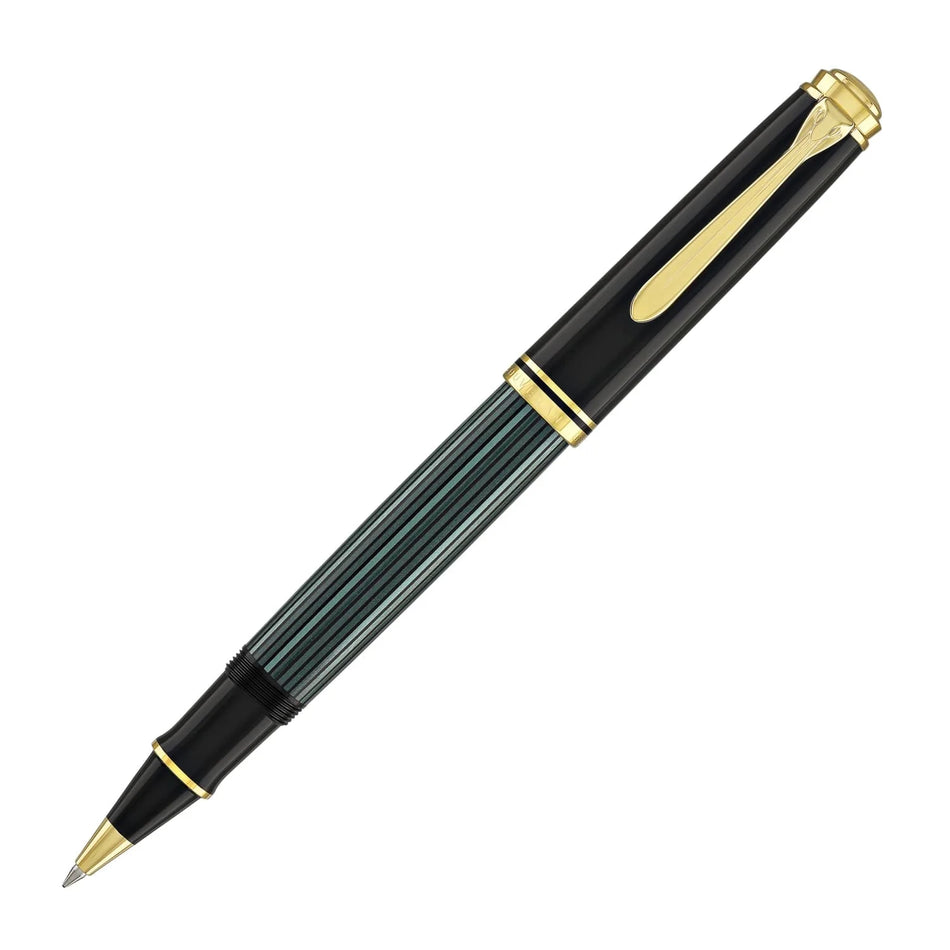 Pelikan 600 Series Black/Green Rollerball