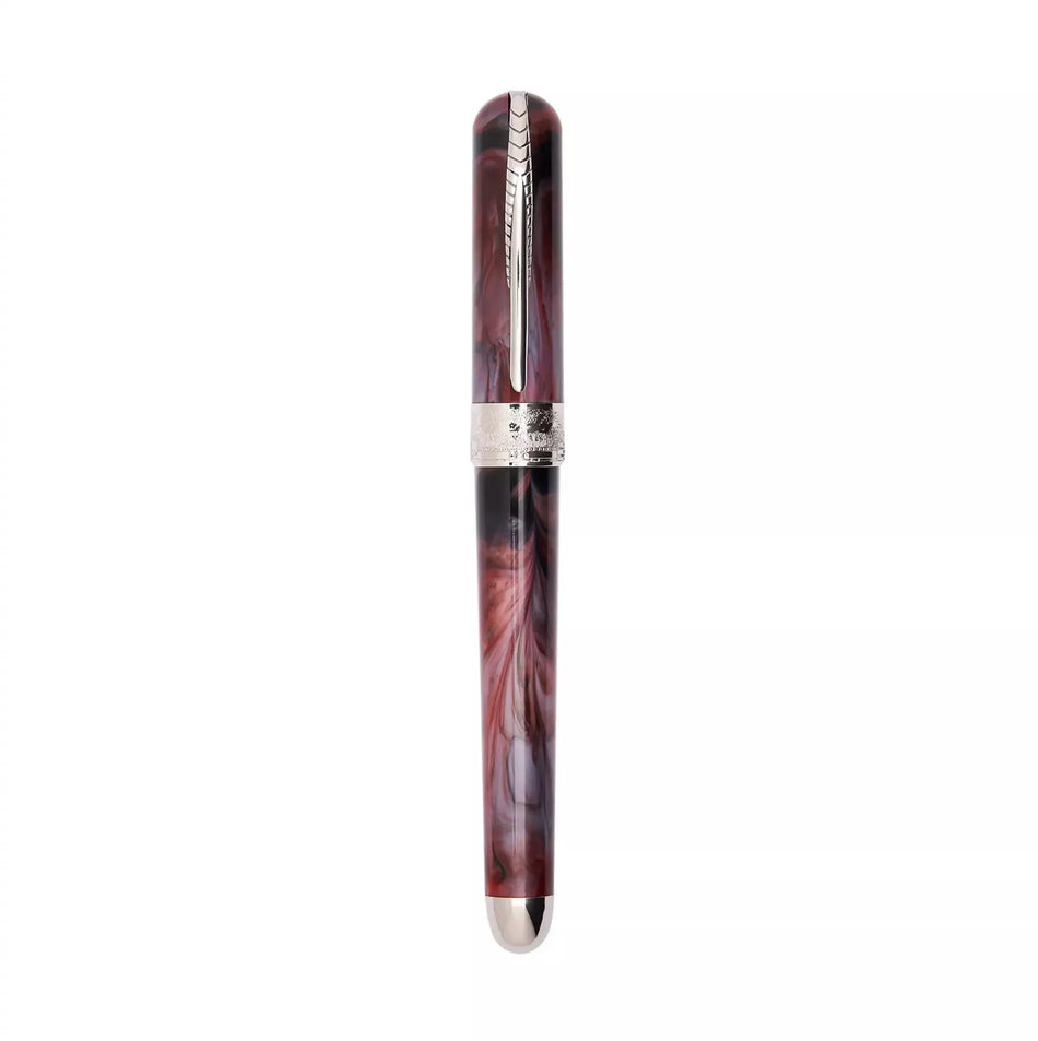 Pineider Avatar UR Mini Fountain Pen Red Onyx