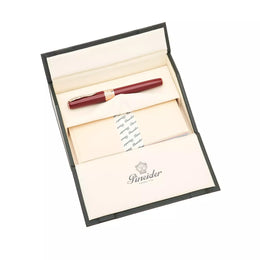Pineider Classic Fountain Pen - Bordeaux/Rose Gold