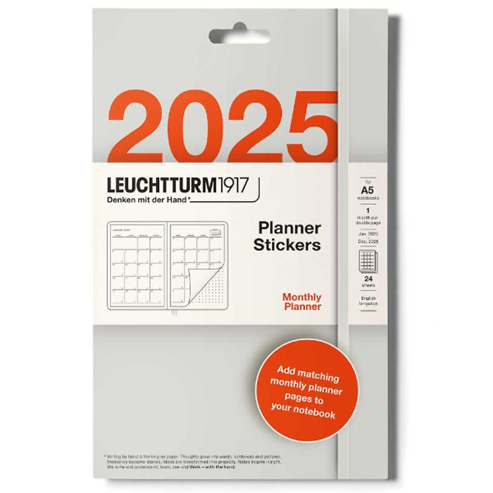 LEUCHTTURM1917 2025 A5 Planner Stickers
