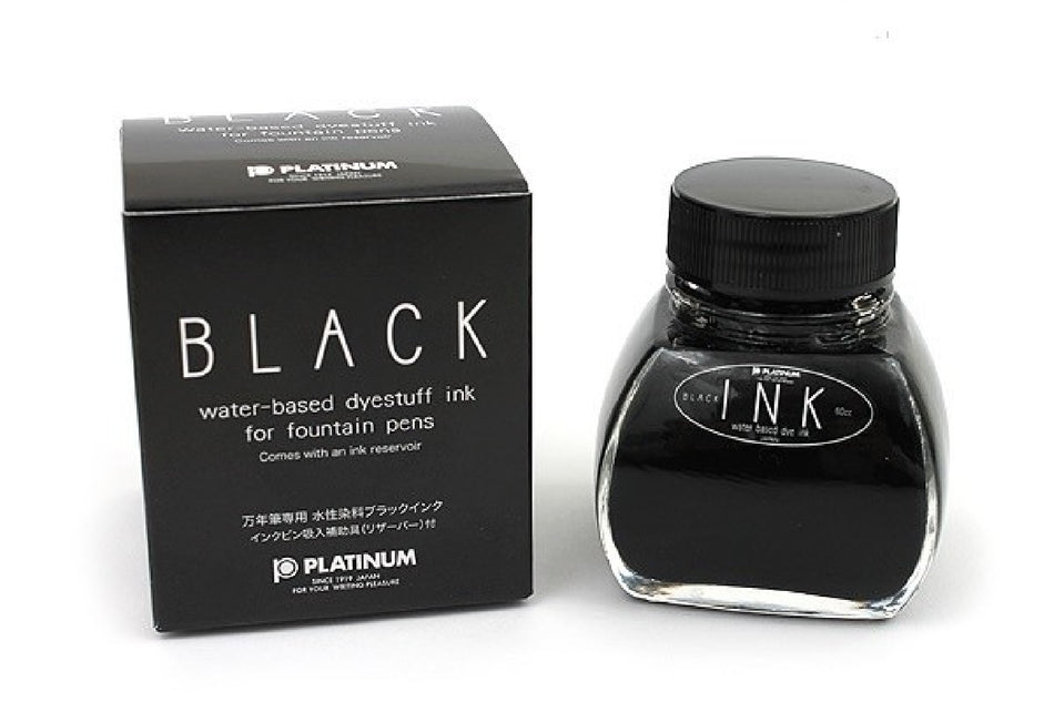 Platinum Water-Based Dyestuff Ink - Black