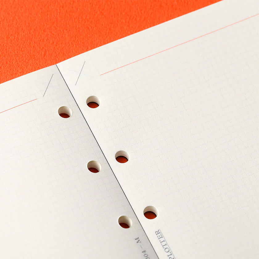 PLOTTER  2mm Grid Memo Pad (80 Sheets) - Mini Size