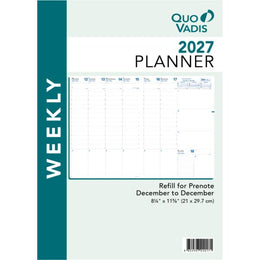 Quo Vadis 2027 Prenote Refill