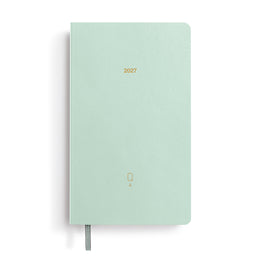 LEUCHTTURM1917 2027 Quarterly Daily Planner (Pack of 4) - Shades of Green
