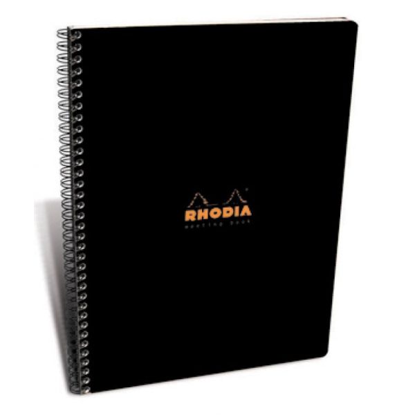 RHODIA Meeting Book 8.5x11 Black