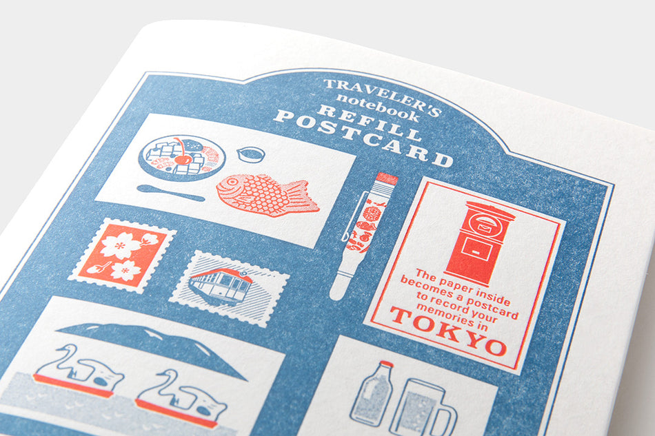 TRAVELER’S Refill TOKYO Postcard *PRE-ORDER*