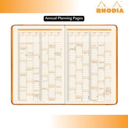 RHODIA 2027 Weekly Webplanner 6x9 - Fushia