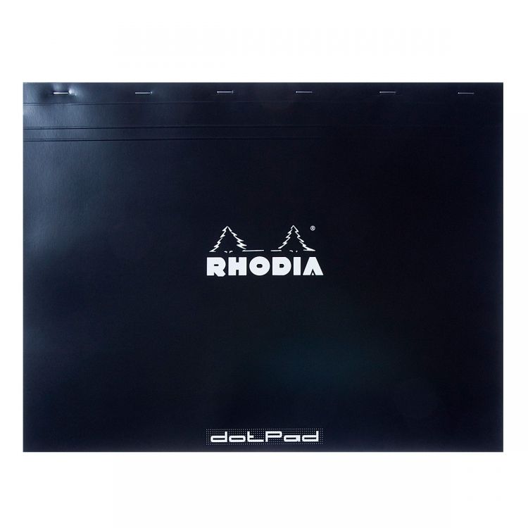 RHODIA Pad Dot 16x12 Black