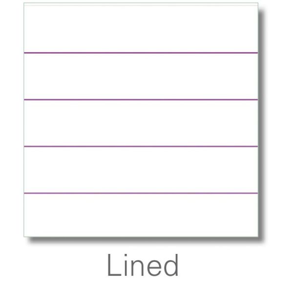 RHODIA Pad Lined 8x5x11 White
