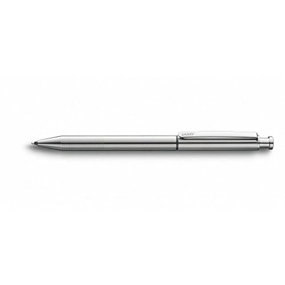 Lamy ST Twin Multifunction Pen and Pencil - Stainless Steel