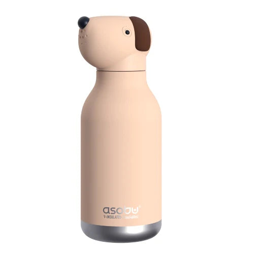 Asobu Bestie Water Bottle - Beige Dog