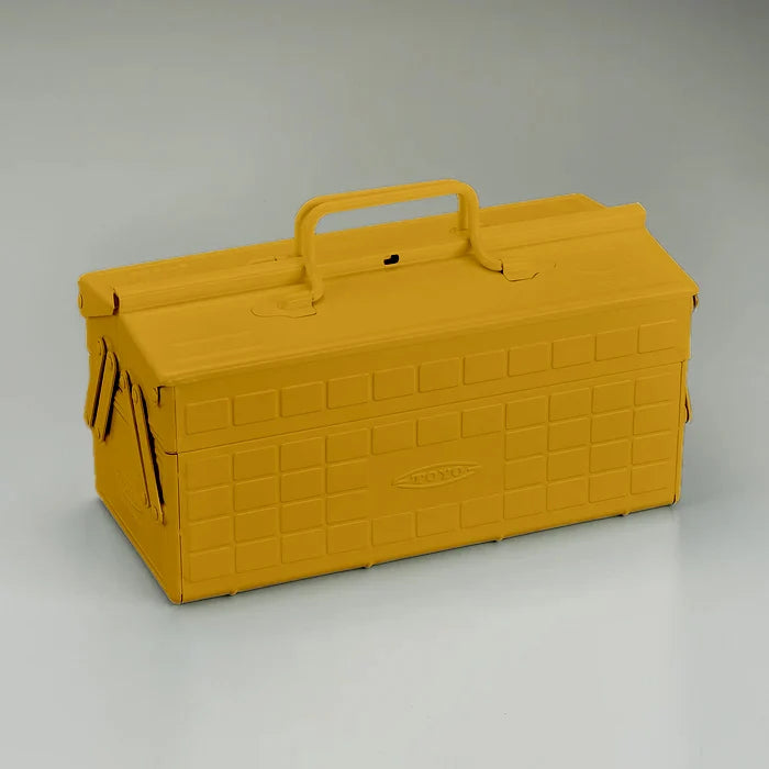 Toyo- Steel Toolbox with Cantilever Lid ST-350 - Mustard