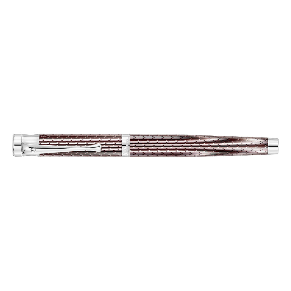 Waldmann Tango Fountain Pen (Steel Nib) - Brilliant Burgundy