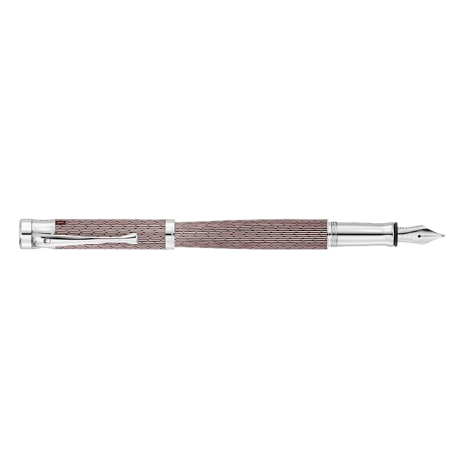 Waldmann Tango Fountain Pen (Steel Nib) - Brilliant Burgundy