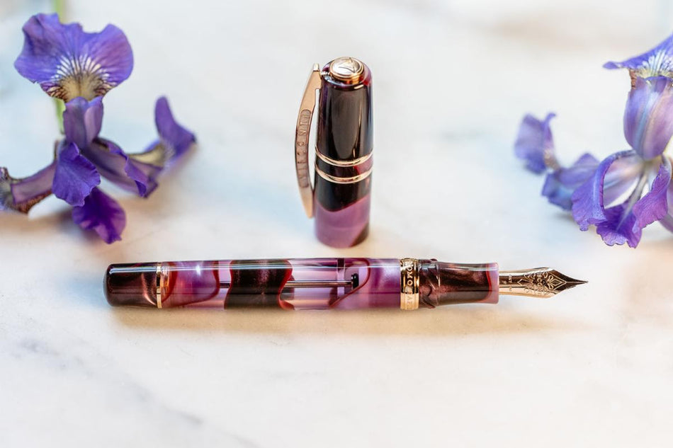 Visconti Homo Sapiens Iris Garden Limited Edition Fountain Pen