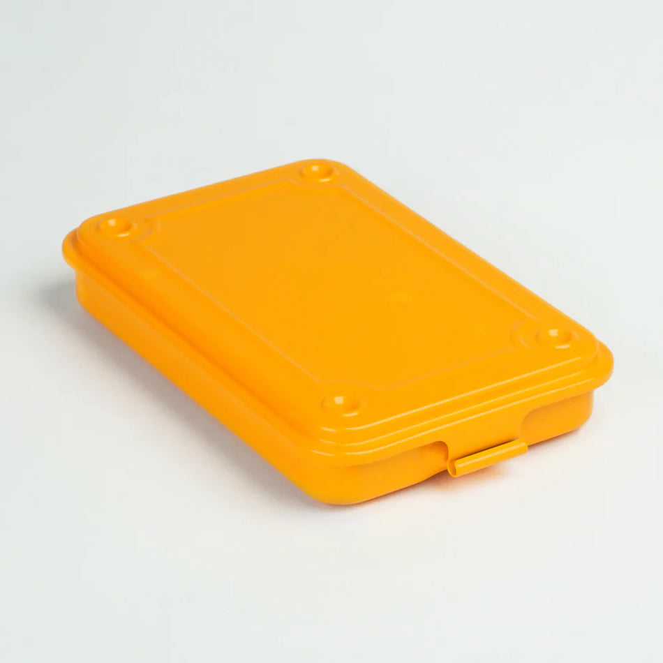 Toyo Steel Co. Steel Stackable Storage Box T-152 - AMEICO Orange