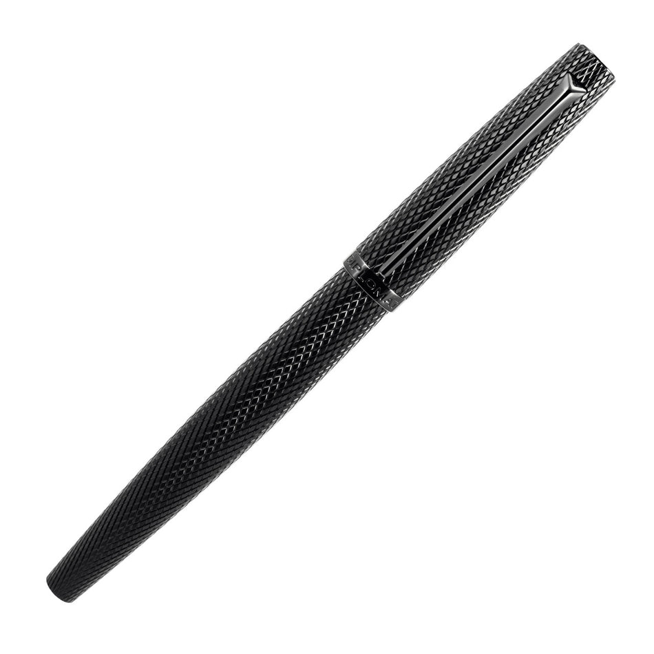Diplomat Viper Rollerball - Black Guilloche
